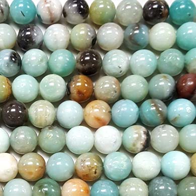 AMAZONITE MULTI  10MM